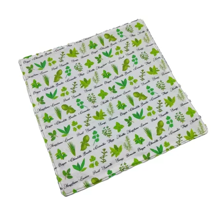 essuie tout plantes aromatiques feuille recto